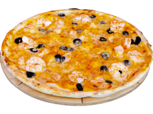 пицца с морепродуктами